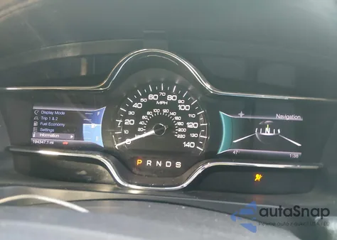 2013 Lincoln Mks z USA, uszkodzony, nr VIN 1LNHL9DK8DG610196